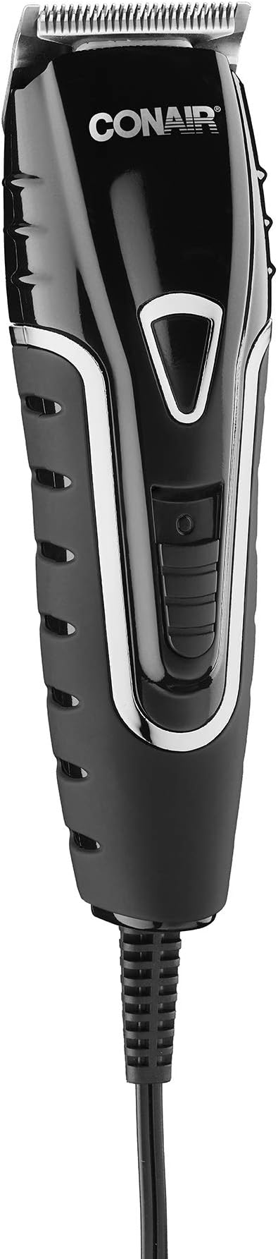 Conair Barber Hair Clippers, Barbershop Series No-Slip Grip 16-Piece Hair Cutting Kit