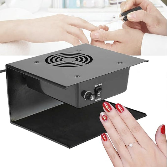 Nail Dryer for Gel and Regular Polish,Professional 300W Nail Polish Dryer Nail Fan Dryer Blower with Hot and Cool Air for Manicure Nail Art Salon