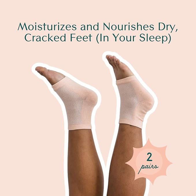 Bare August Foot Cream & Overnight Heel Socks Bundle