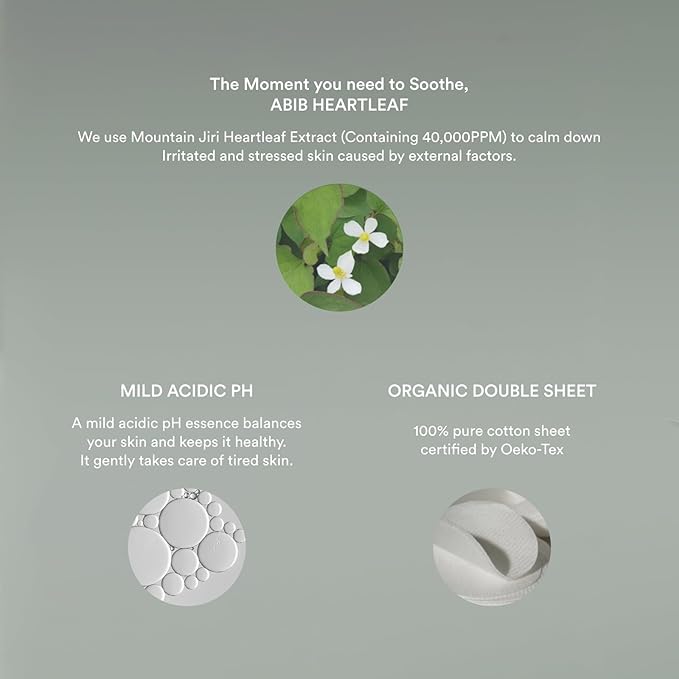 Abib Heartleaf Spot Pad Calming Touch Duo Set 160pads 10.14 fl. oz. | Korean Acne Soothing Toner Pads for Face, Cleansing, Disposable, Exfoliant, Skin Care