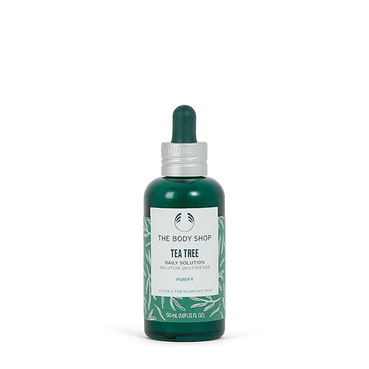 The Body Shop Tea Tree Daily Solution Serum - Purifying - For Oily, Blemished Skin - 1.69 Fl Oz