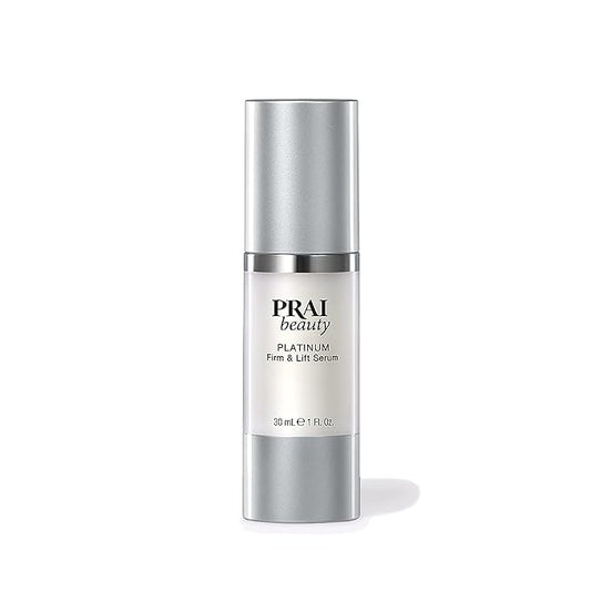 PRAI Beauty Platinum Firm and Lift Serum, Anti-Aging Face Serum for Instant Face Lift, Nourishing and Hydrating Serum, Vegan, Cruelty-Free, 1 Fl oz