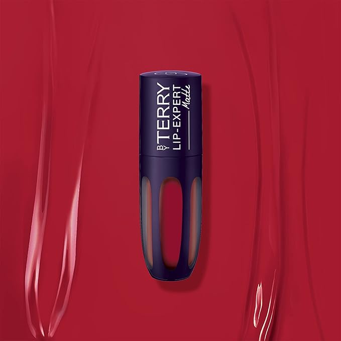 By Terry Lip-Expert Matte Liquid Lipstick, Vibrant & Kiss-Proof Lips, Highly Pigmented, Long Lasting, Red Shot, 0.14 fl oz