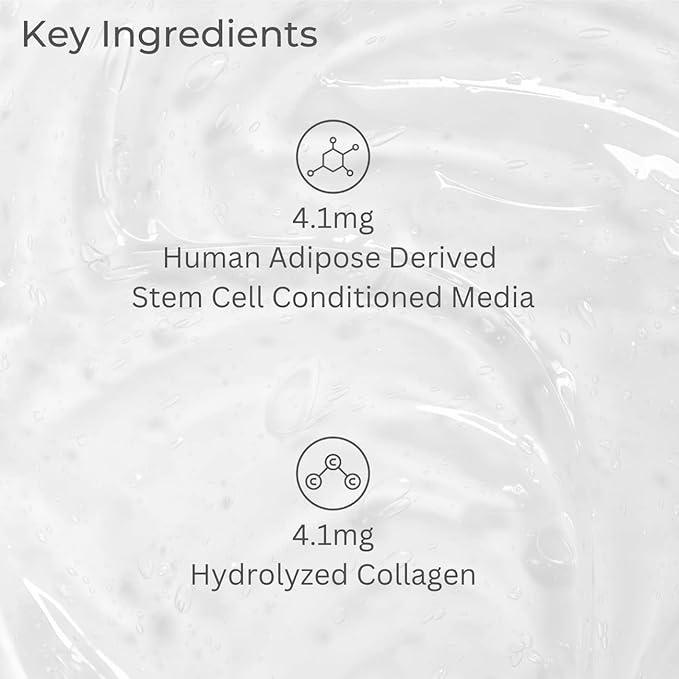 NUBORN CELL Hydrogel Collagen Mask | Advanced Stem Cell Face Mask for Dry Skin | 2% Niacinamide, Peptides, Collagen, and Hyaluronic Acid | Made in Korea, (4 masks) Pack of 1