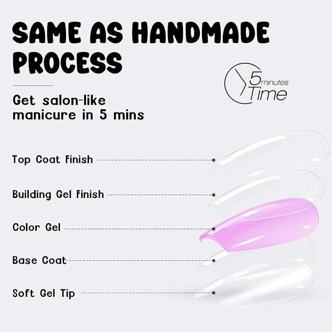 Bt Art Box Chameleon Cat Eye Press on Nails - Short Square Glue on False Nails, Soft Gel x Coat in 16 Sizes - 160PCS Fake Nails Kit