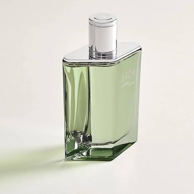 Hermes H24 Herbes Vives Eau De Parfum Rechargeable Spray for Men, 3.4 Ounce