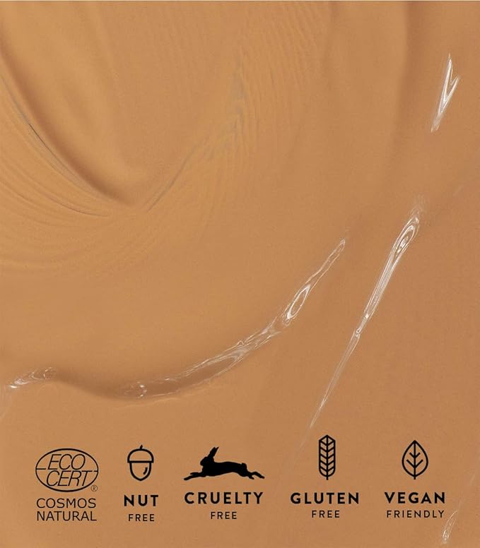 MÁDARA Organic Skincare | Skin Equal Soft Glow Foundation SPF15 OLIVE 60-30ml, Mineral foundation with hyaluronic acid, Buildable medium coverage, Dewy foundation, Vegan, COSMOS natural certified