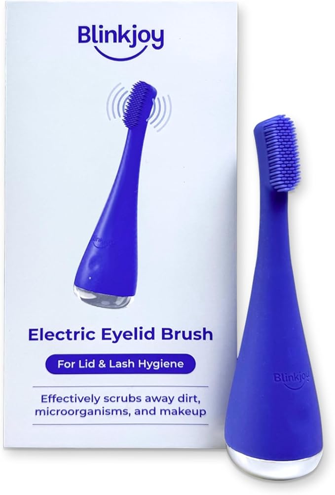 Electric Eyelid Brush - Optometrist Approved for Managing Demodex, Blepharitis, and Dry Eyes - Gently removes dirt, oil, and makeup to support healthier lid hygiene