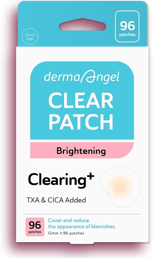 Acne & Post Acne Patches - Hydrocolloid Pimple Care with TXA & CICA for Active Acne & Post-Inflammatory Dark Spots - Day and Night Use - UPGRADED (Post Acne - 96 Count - 1 Size)