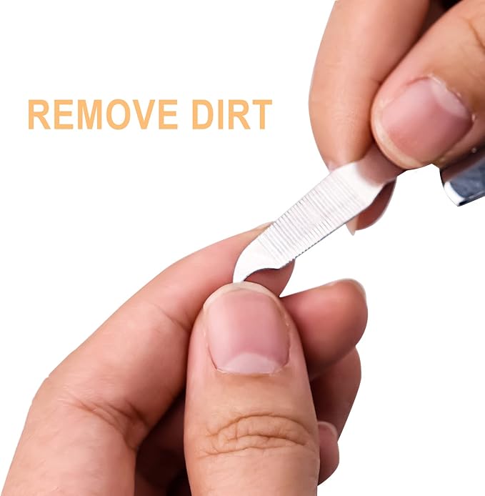 Thickened Stainless Steel Nail Clippers with Nail File, Nail Clippers Bulk,Bulk Nail Clippers for Homeless Individually Wrapped, for Homeless,Shelter, Air Bnb, Hotel 2.7inches (100 PCS)