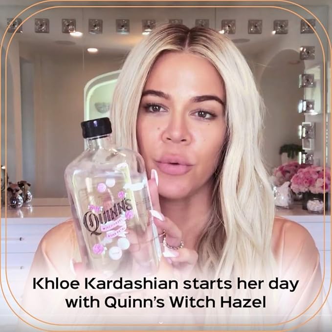 Quinn's Pure Castile Organic Peppermint Liquid Soap 32 oz Alcohol Free Pink Grapefruit and Orange Rind Witch Hazel with Aloe Vera 16oz