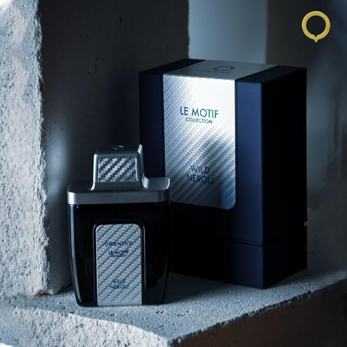 Orientica Le Motif Collection Wild Neroli for Men Eau de Prafum Spray, 2.9 Ounce (New 2021 Edition)
