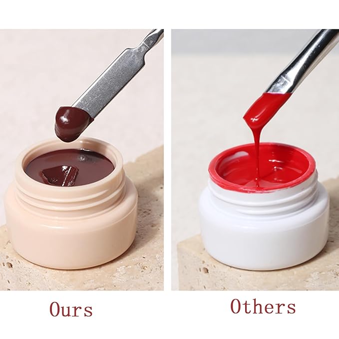 24pcs Professional Painting Gel Nail Art Manicure Painted Gel Polish French Design Multi Color Salon Set