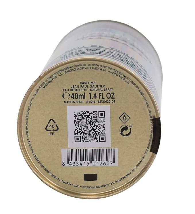 Jean Paul Gaultier Le Male for Men Eau De Toilette Spray, 1.4 Ounce