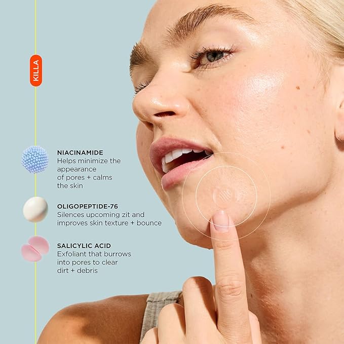 ZitSticka Killa Pimple Patches for Face - World's Most Potent Pimple Patch with Fast-Acting Microdarts - Starts Working within 6 Hours for Deep, Early-Stage Zits - Regular 8 Count with Cleana Swab