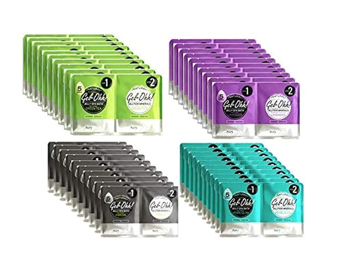 Avry Gel Ohh Spa Pedicure Footbath - Gel Oh - 40PK Combo1 - Combo Pack 10 of Each Fragrance - 40 total!!!