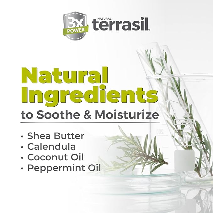 terrasil Folliculitis Soap - Soothing Folliculitis Treatment & Care of Ingrown Hair. All-Natural Anti-Itch Calendula Soap, Dermatologist Tested & Hypoallergenic Approved, Cleansing Bar 75gm (3- pack)