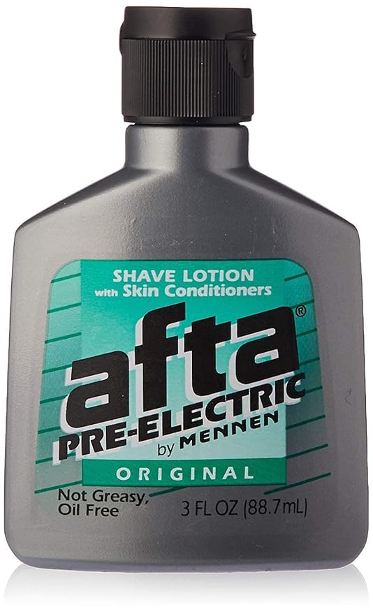 Afta Pre-Electric Shave Lotion with Skin Conditioners Original 3 oz (Pack of 9)