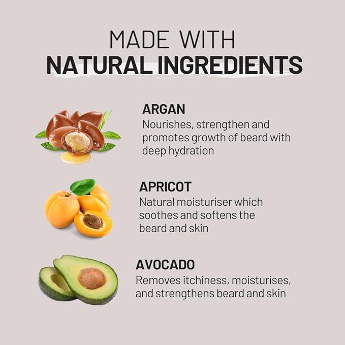 Black Oud Beard Oil for Men, Beard Moisturizer & Conditioner, Non-Greasy Men's Beard Care Essential, Growth Enhancer Natural Beard Oil Men's Gift, 1 Fl Oz Dropper Bottle