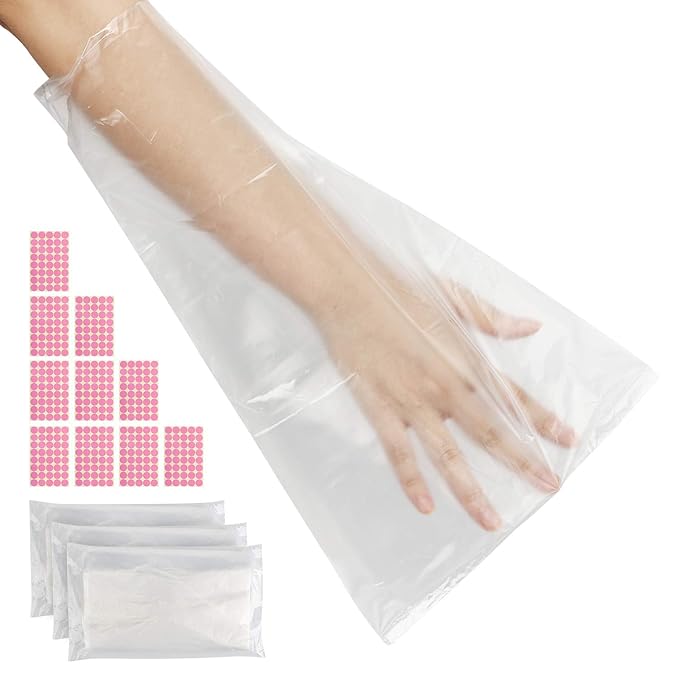 Segbeauty Paraffin Wax Bags for Hands & Feet, 300 Counts Plastic Paraffin Wax Liners, Disposable thera-py Wax Refill Sock Glove Paraffin Bath Mitt Cover for Wax treat-ment Paraffin Wax Machine