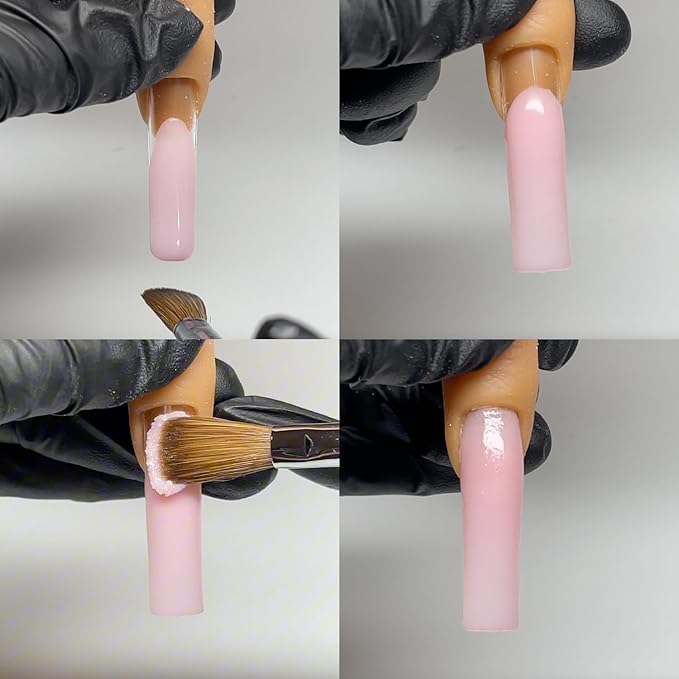 Professional Acrylic Brush Cleaner & Acrylic EMA Monomer for Acrylic Kolinsky Brushes and Nail Art Brushes for Nail Technicians Set