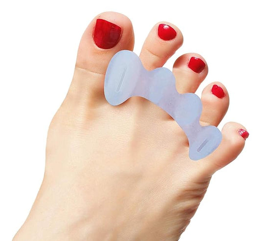 Toe Spacers (Bundle Soft & Firm) - Toe Separators for Alignment, Toe Straightener for Foot Pain Relief, Silicone Bunion Corrector for Women Big Toe, Supports Foot Health