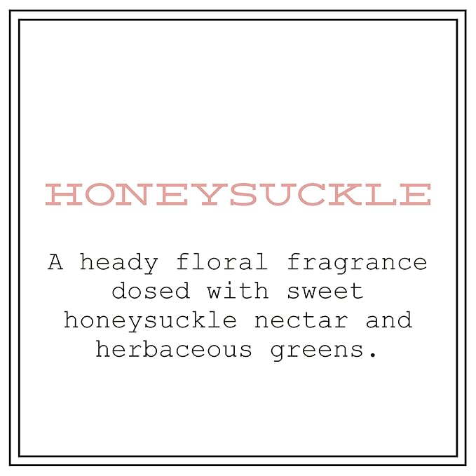 BARR-CO. Soap Shop Hand Cream Honeysuckle, Sweet Honeysuckle Nectar Aroma, Hand Cream for Dry & Cracked Hands, Shea Butter Cream, 3.4 fl oz