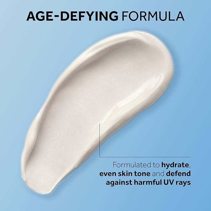 No7 Lift & Luminate Triple Action Face Cream - Fragrance Free Face Moisturizer with SPF 30 - Formulated with Anti Aging Collagen Peptides & Brightening Complex (1.69 Oz)