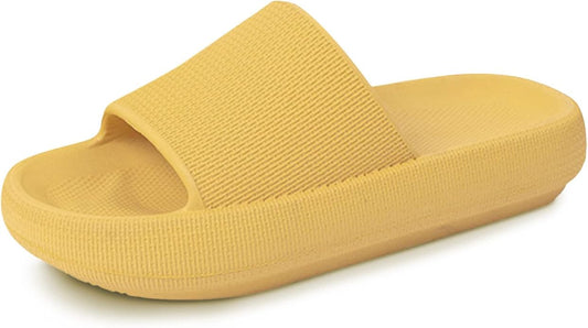 Menore Slippers for Women and Men Quick Drying, Parent-Child EVA Open Toe Soft Slippers, Non-Slip Soft Shower Spa Bath Pool Gym Beach House Sandals for Indoor & Outdoor