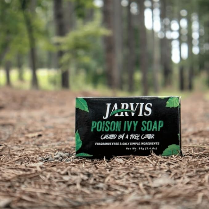 Poison Ivy Soap Bar | Treatment for Poison Ivy, Oak & Sumac | Fast Itch Relief and Soothing of Rashes, Redness & Inflammation | Simple Skin Care Ingredients | 3 pack | 3.4 Ounces (3)