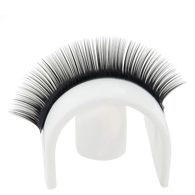 NAGARAKU Eyelash Extensions 0.10 mm C curl 16mm Premium Individual Classic Lashes Soft Natural Matte Black 16 rows Professional Beauty Salon Supplies