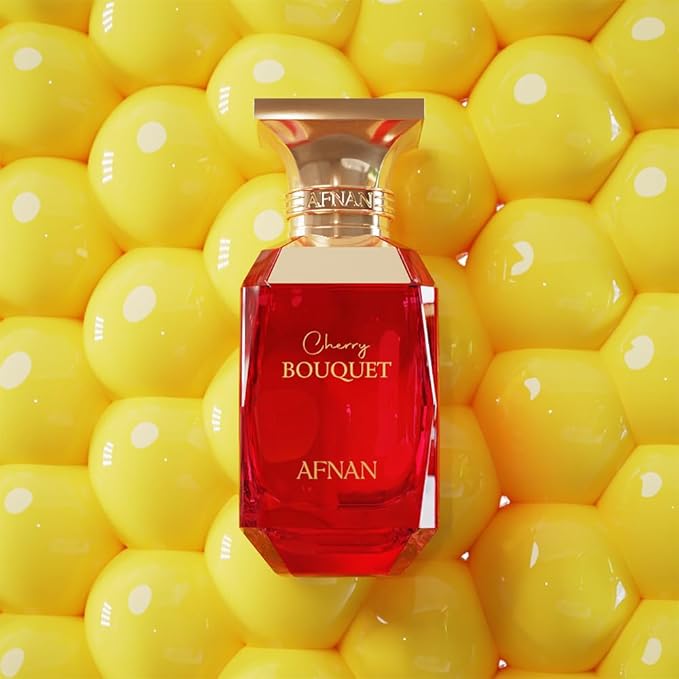 Afnan Cherry Bouquet Eau De Parfum for Women, 2.7 Fl. Oz