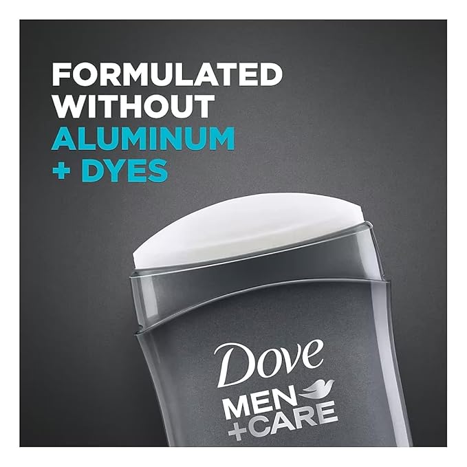 Dove Men+Care 72-Hour Deodorant Stick Aluminum Free- Clean Comfort, 3 pk./3 oz