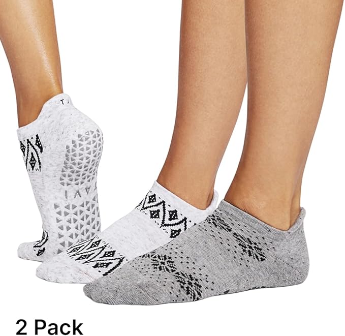 TAVI Women’s Savvy Grip Socks - Pilates for Women, Slipper, Yoga, and Ballet, Barre