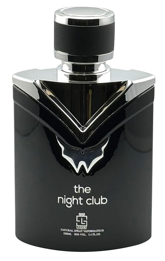 Luxury Collection The Night Club Eau de Parfum 80 mL - Refined Mens Blend of Citrus, Leather and Woods, Long Lasting Evening Cologne, Modern Club Scent