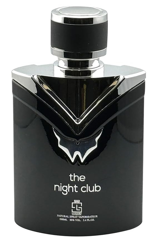 Luxury Collection The Night Club Eau de Parfum 80 mL - Refined Mens Blend of Citrus, Leather and Woods, Long Lasting Evening Cologne, Modern Club Scent