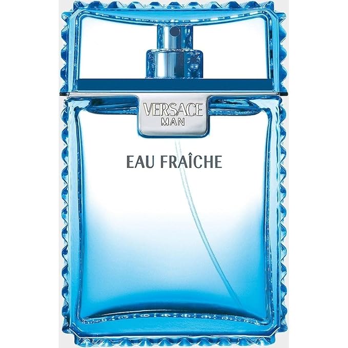 Man Eau Fraiche Eau De Toilette Spray Men by Versace, 6.7 Fl Oz