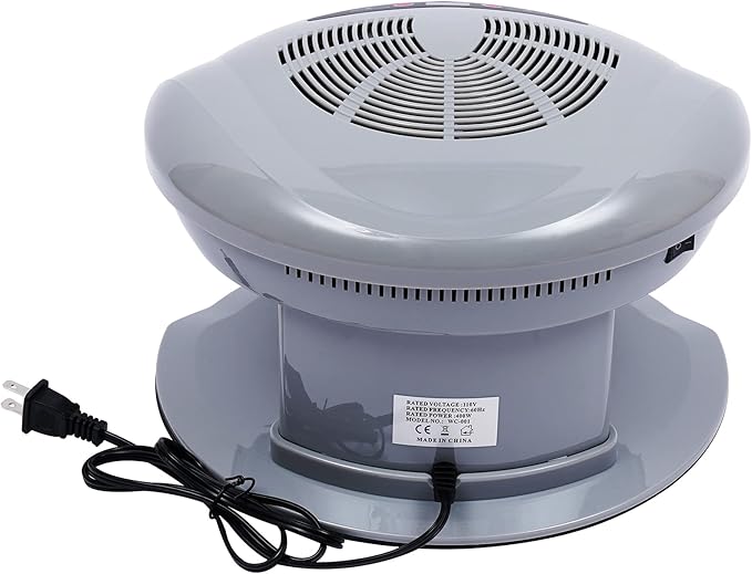 Professional Nail Dryer,400W Air Nail Fan Blower Dryer Machine Auto Induction Warm and Cool Wind,Manicure Tool with Sensor,for Fingernail & Toenail Curing,Silver