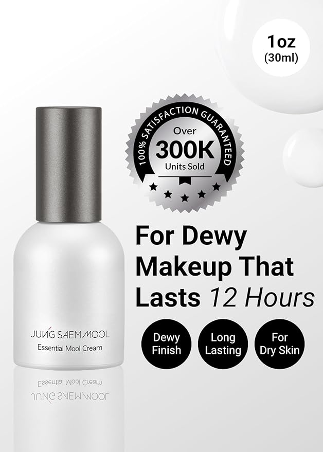 [JUNGSAEMMOOL OFFICIAL] Essential Mool Cream 1 oz | Hydration Moisturizer | for Dry, Combination Skin