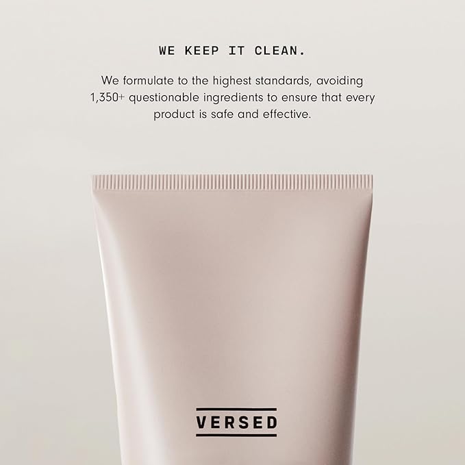 Versed Press Restart Retinol Body Lotion, 2 Pack - Skin Firming Lotion with Cocoa Butter, Squalane & Vitamin E - Lightweight All-Over Body Moisturizer for Aging Dry Skin (6 Oz Each, 2 Products)