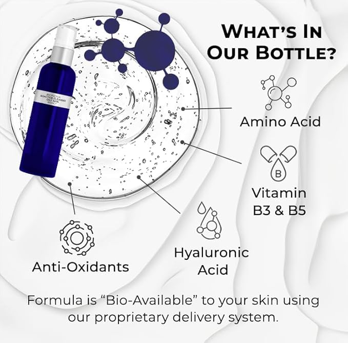 Bioactive Facial Cleanser for Oily Skin, our Face Wash Provides a Gentle Deep Clean and Eliminates Excess Oil (4.5 fl oz)