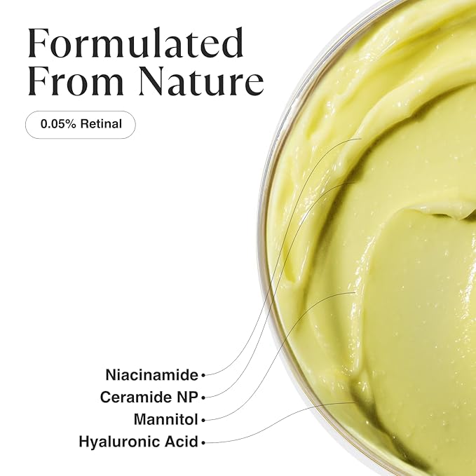 MATKAS Korean Active Capsule 0.05% Retinal Hybrid Cream 1.7 Fl. Oz. - Korean Skin Care Night Cream, Skin Care Moisturizer for Anti Aging Wrinkle Repair, 2% Niacinamide Retinaldehyde Serum for Face