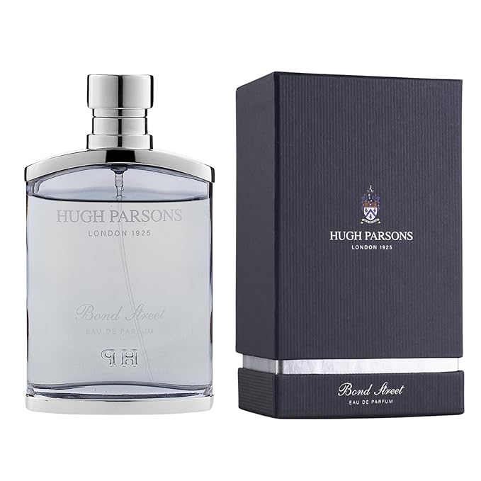 Eau de Parfum Spray for Men | Men's Perfume Long Lasting Fragrance Masculine EDP | Fresh Scent Pour Homme Notes of Bergamot, Magnolia, Cedar, Musk Gifts for Him 3.4Oz (Bond Street)