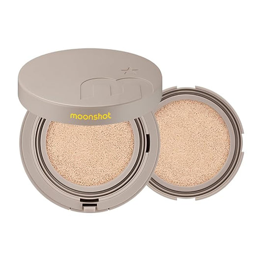 MOONSHOT KOREA Conscious Fit Cushion Foundation 17N Cosmic Latte + (refill) SET (Cosmic Latte, 17N)