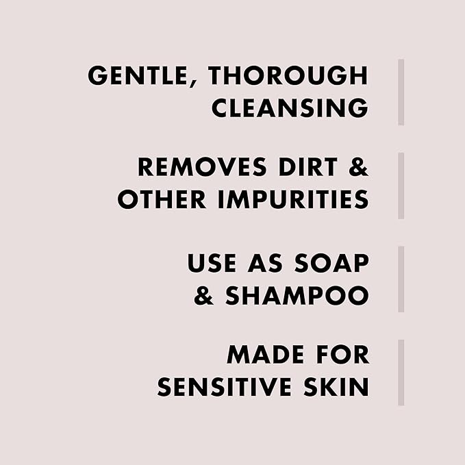 Hanz de Fuko Everything Wash for Body, Hair & Face – All-in-One Soap & Shampoo, Safe for Sensitive Skin – Suitable for Men, Women & Kids – Minty Rum & Sandalwood, 8 oz.