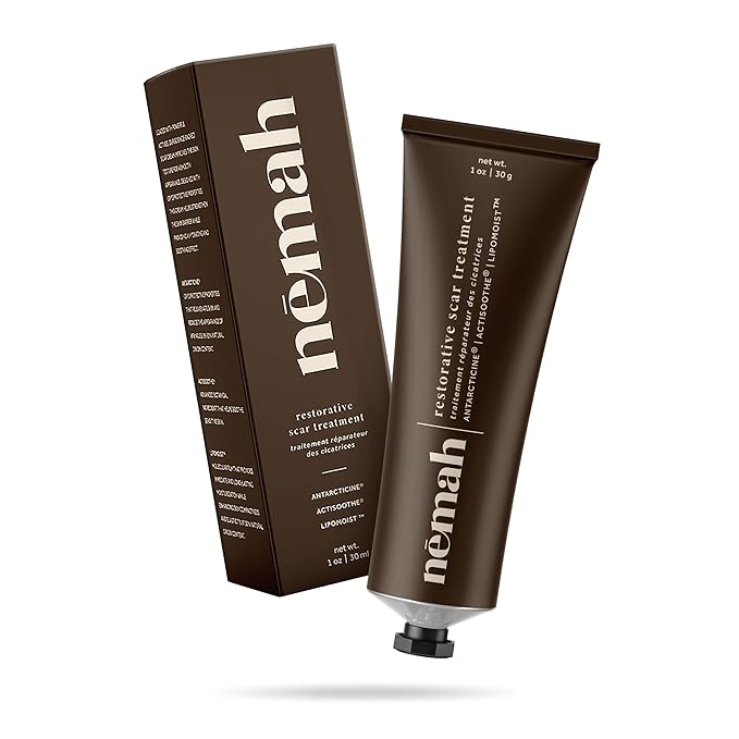 Nemah - Restorative Scar Treatment for C Section Recovery - C Section Scar Treatment for Postpartum - Reduces the Appearance of Scars from Acne - Vegan & Cruelty-Free - 1 oz.