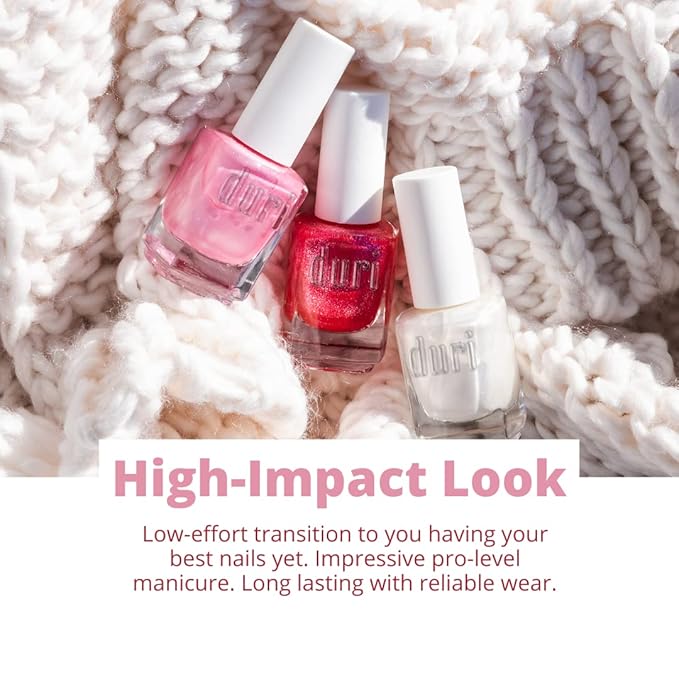 duri Nail Polish, 693 City Slicker, Bright Orange, Full Coverage, Quick Drying, NEW Brush, 0.45 Fl Oz