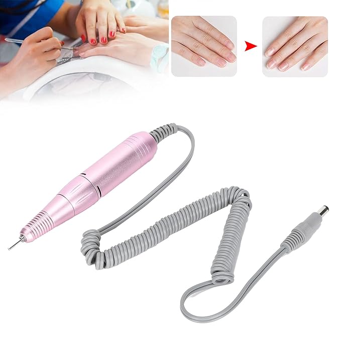 35000RPM Manicure Nail Drill Replacement, Professional Nail Drill Handpiece, Electric Nail Polishing Machine Grinder Nail Polishing Machine Handle Accessory