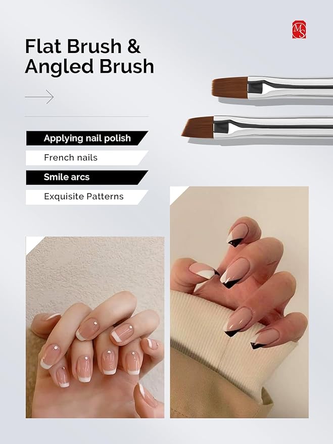 MelodySusie 30000RPM Portable Electric Nail Drill with Nail Art Brushes Set