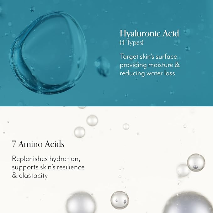Bliss Drench & Quench Hydrating Duo: Serum + Moisturizer with 4 Types of Hyaluronic Acid for Intense Hydration - Lightweight, For All Skin Types - Clean, Vegan, Cruelty-Free